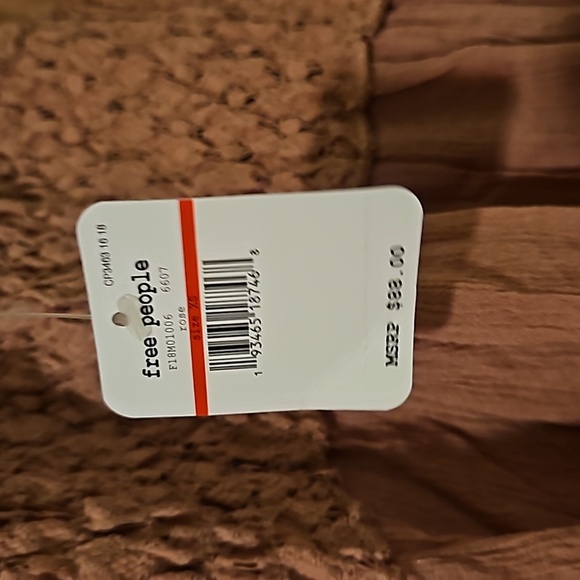 NWT Free People Adella Slip Dress in Dusty Rose Sz. XS - Picture 6 of 6